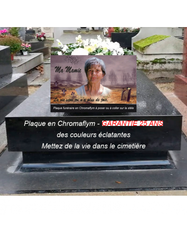 Plaque Funéraire Cimetière : Un Souvenir Inoubliable est présent 