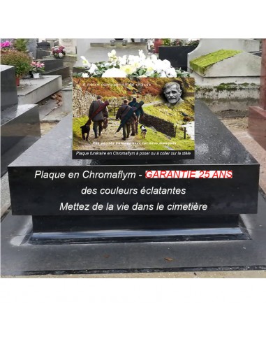 Plaque Funéraire Chasseurs - Promenade en Forêt Les magasins à Paris