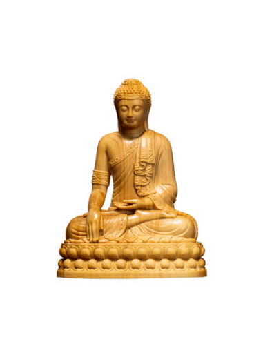 Statue Bois Bouddha votre