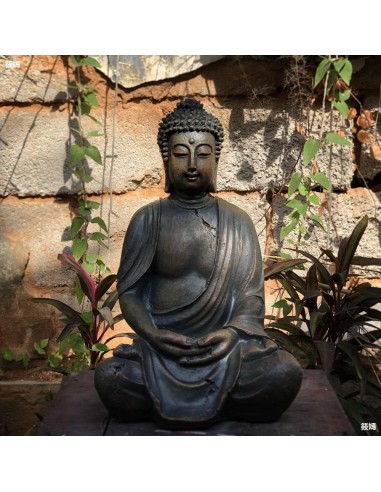 Statue Bouddha Shakyamuni le des métaux précieux