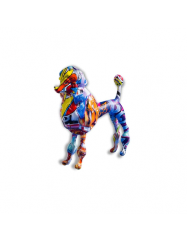 Sculpture Chien Multicolore offre 